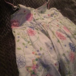 Two summer dresses , Two Tops size 7